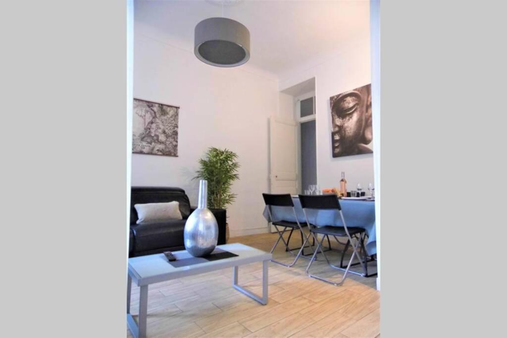 2 spacious bedrooms near Riquier station! Niza Exterior foto